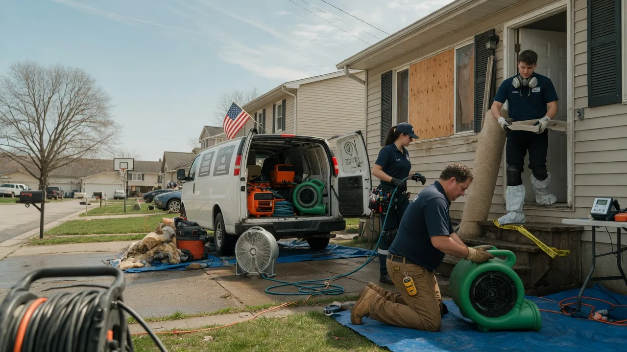 Water Damage Restoration in Rockland, MI near me